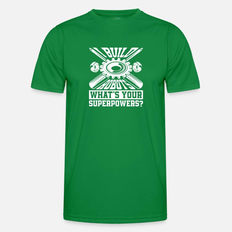 Robotik Ai Roboter Männer Funktions-T-Shirt