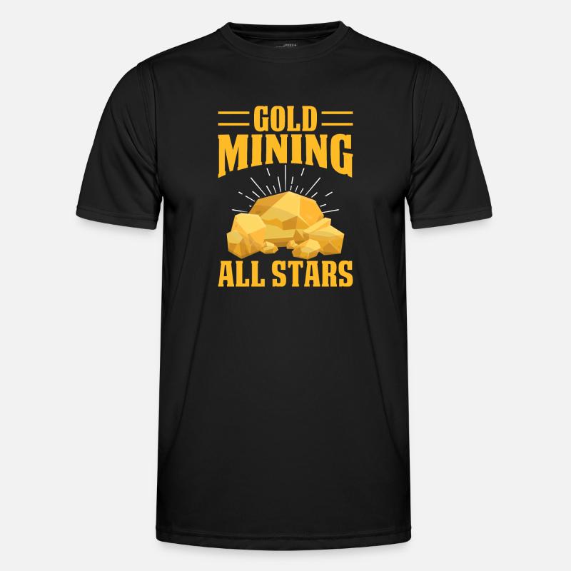 Gold Mining Men's Functional T-Shirt