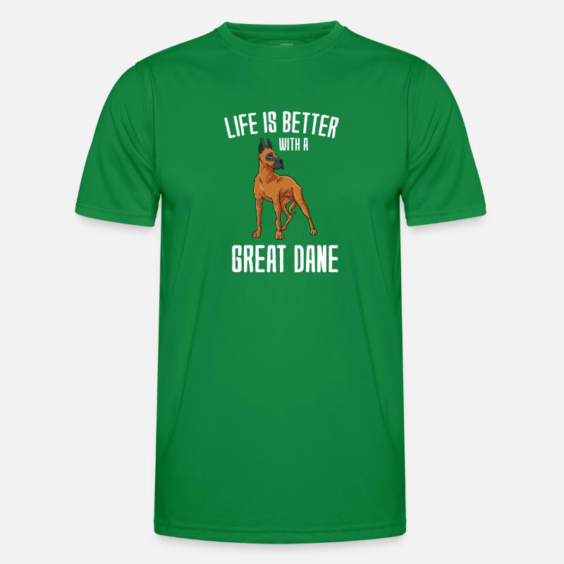 Great Dane Men's Functional T-Shirt
