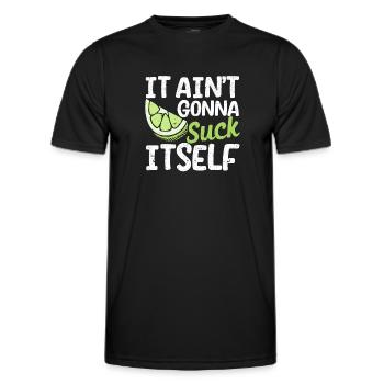 Es wird sich nicht von selbst saugen Mariachi Lust - Männer Funktions-T-Shirt - Schwarz - Vorne - AI Model Male 178 dark (178cm)