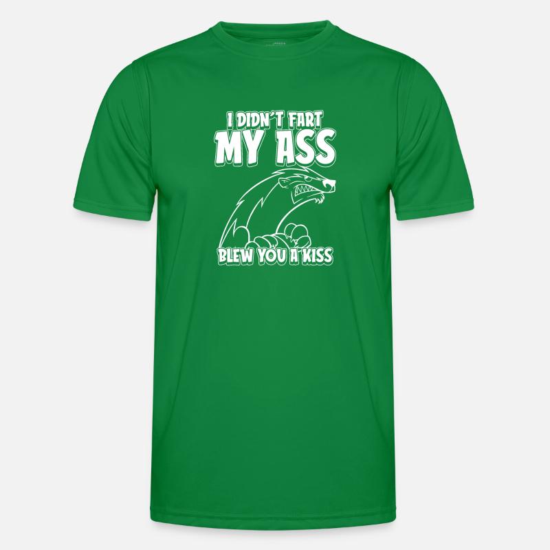 Honigdachs Ratel Männer Funktions-T-Shirt