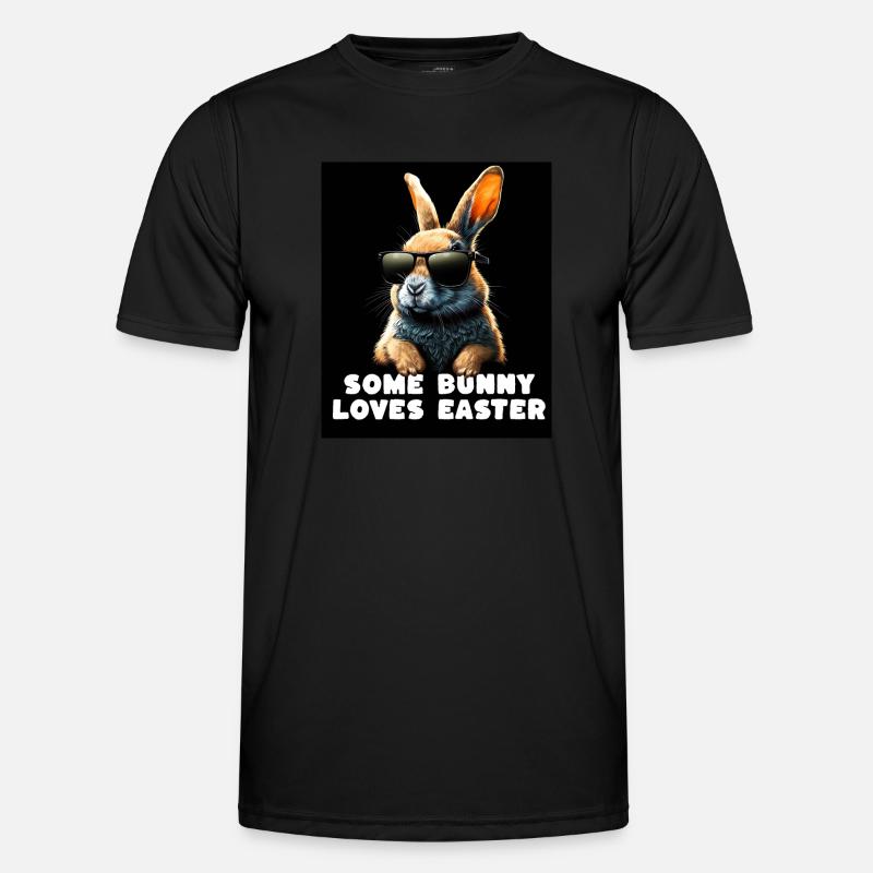 Cool Rabbit - A rabbit loves Easter Men's Functional T-Shirt