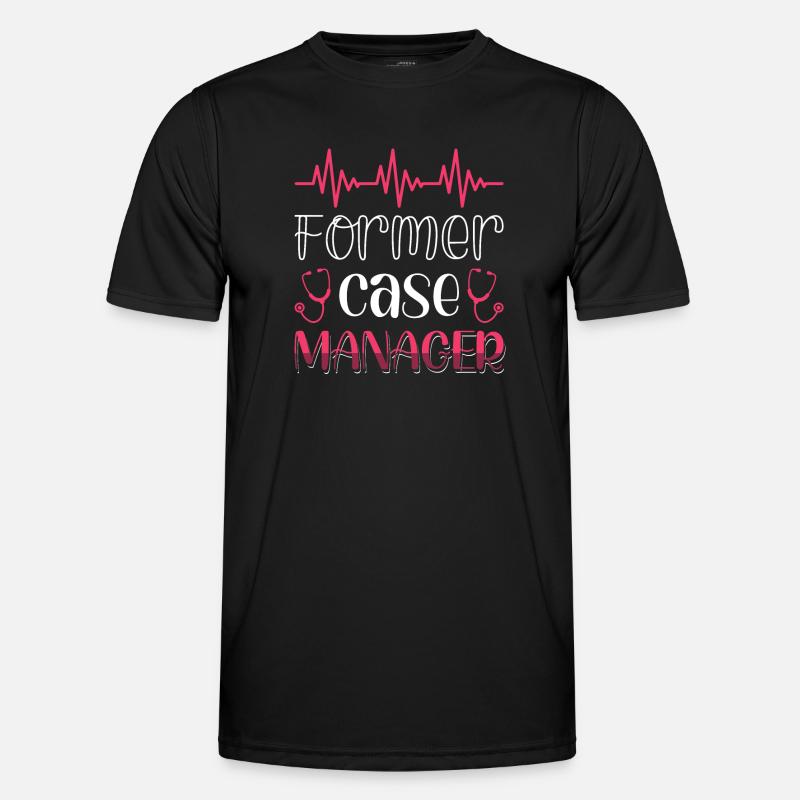 Ehemaliger Case Manager Männer Funktions-T-Shirt