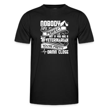 Veterinarian If You're A Veterinarian - Men's Functional T-Shirt - black - Front - AI Model Male 178 dark (178cm)