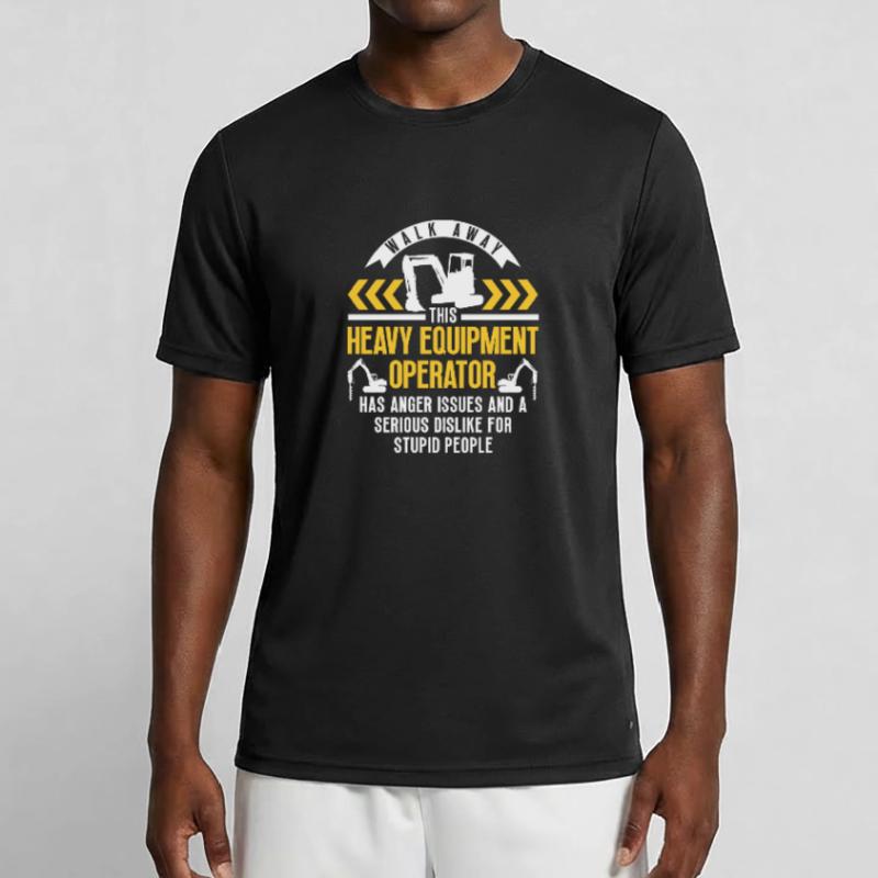 Construction machinery operator Excavator driver Excavator driver Construction workers Men's Functional T-Shirt