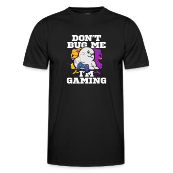 Gaming Gaming Computer Games Gift - Men's Functional T-Shirt - black - Front - AI Model Male 178 dark (178cm)