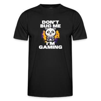 Gaming Gaming Computer Games Cadeau - T-shirt sport Homme - noir - Devant - AI Model Male 178 dark (178cm)