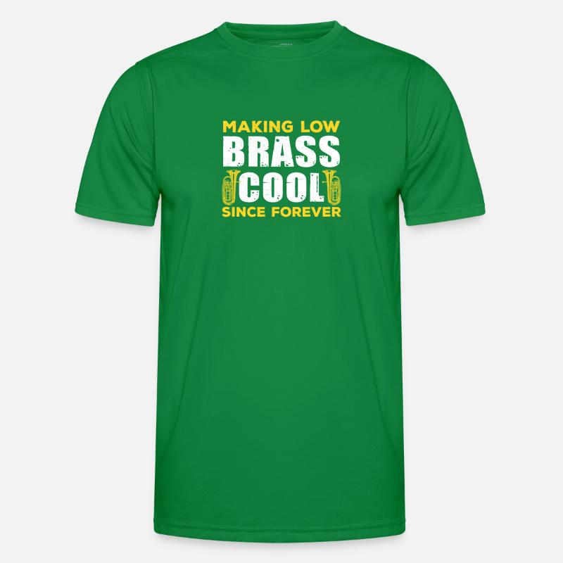Drôle d’euphonium Making Low Brass Coo Funny T-shirt sport Homme