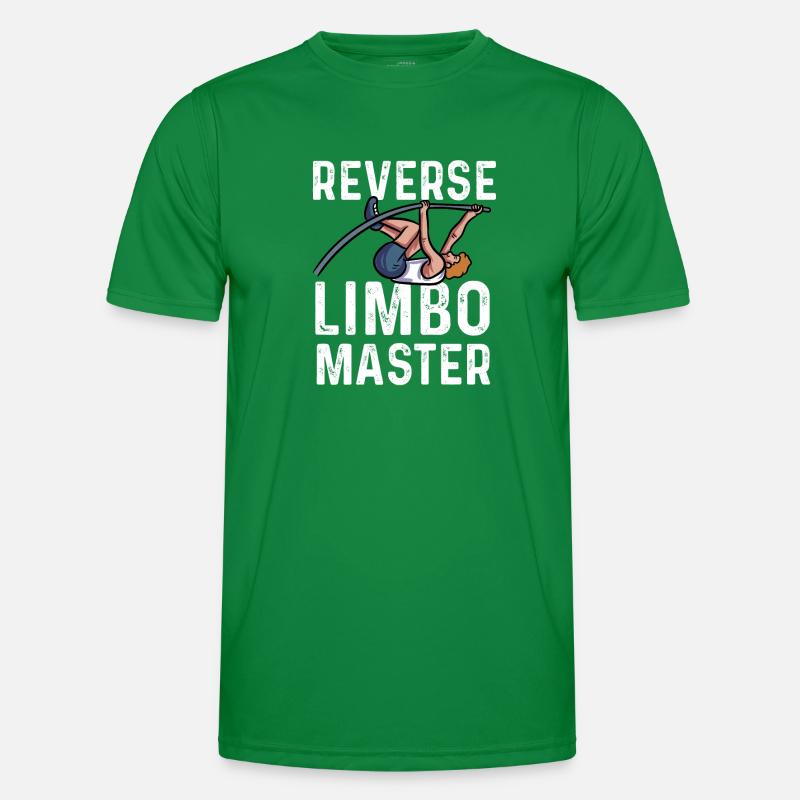 reverse limbo master Outfit Design for a pole Men's Functional T-Shirt