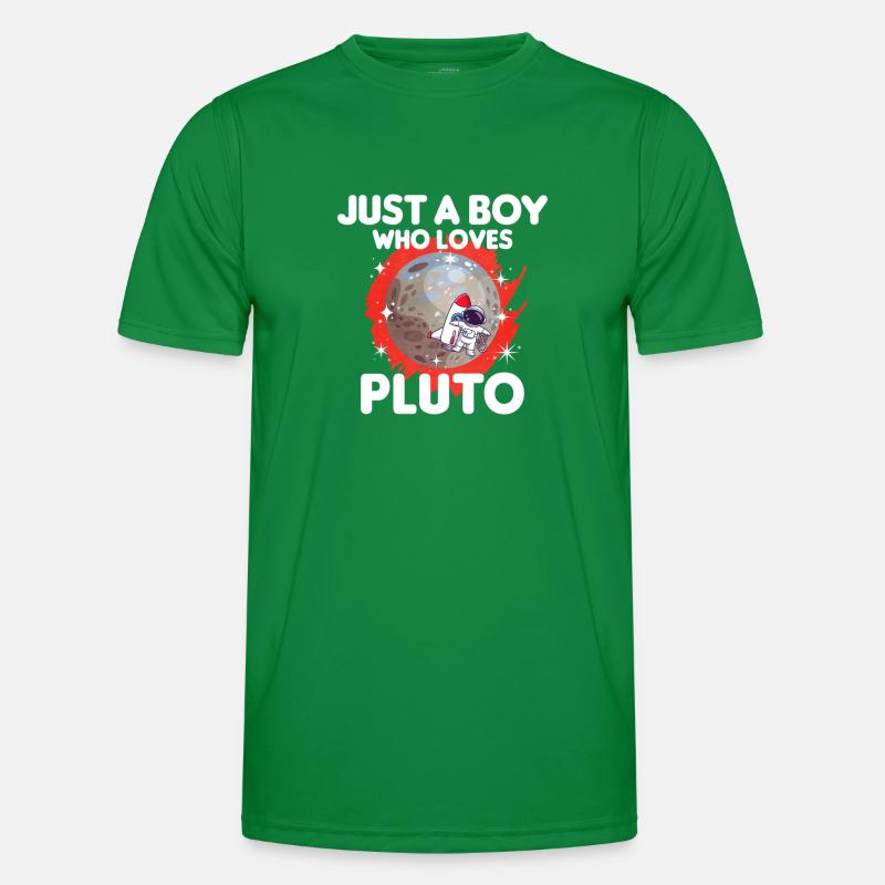 Pluto Planet Geschenk Männer Funktions-T-Shirt