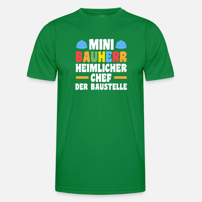 Bauherr Männer Funktions-T-Shirt