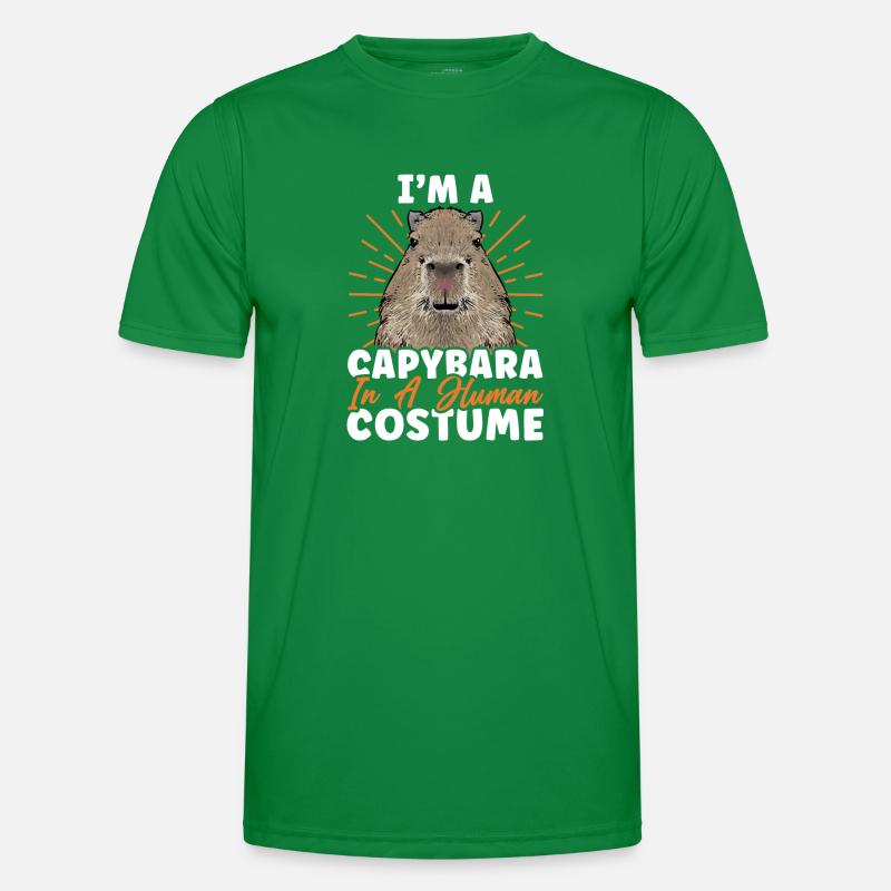 Rongeur Capybara T-shirt sport Homme