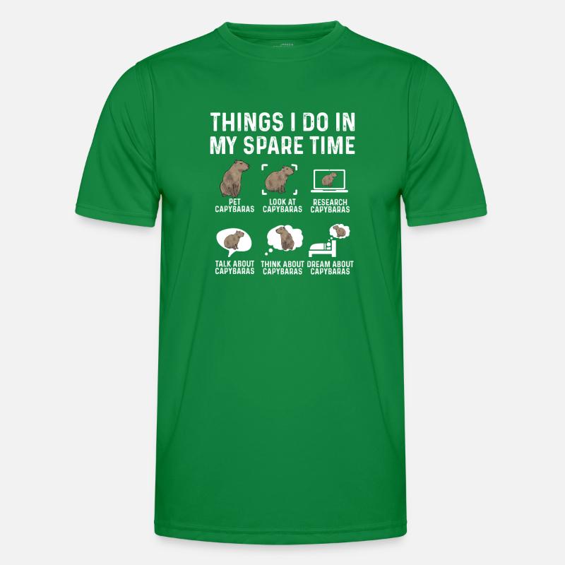 Rongeur Capybara T-shirt sport Homme