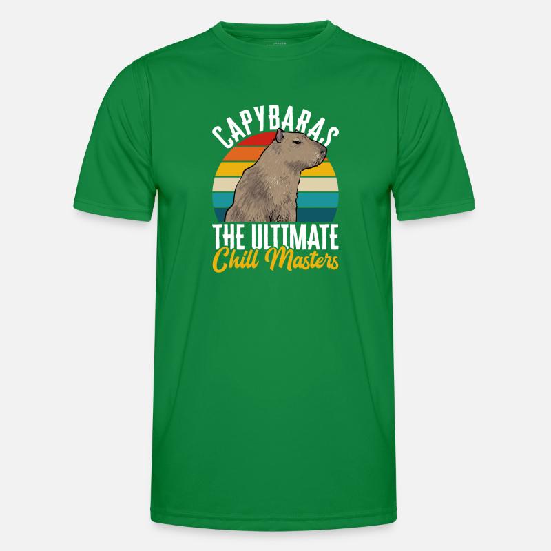 Rongeur Capybara T-shirt sport Homme
