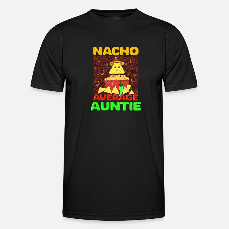 NACHO AVERAGE AUNTIE Männer Funktions-T-Shirt