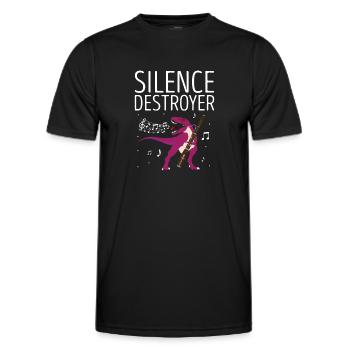 Orchestre et instrument à vent - T-shirt sport Homme - noir - Devant - AI Model Male 178 dark (178cm)