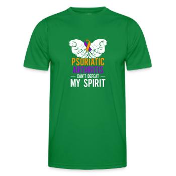 L'arthrite psoriasique ne peut pas prendre mon - T-shirt sport Homme - vert - Devant - AI Model Male 178 dark (178cm)
