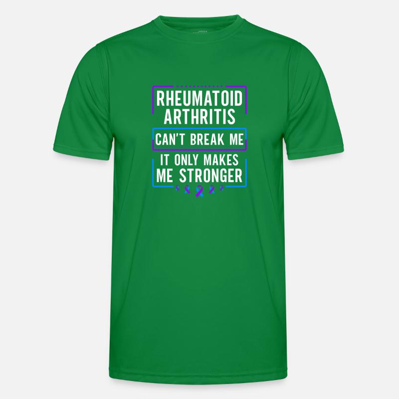 Rheumatoide Arthritis Kann Mich Nicht Brechen, Männer Funktions-T-Shirt