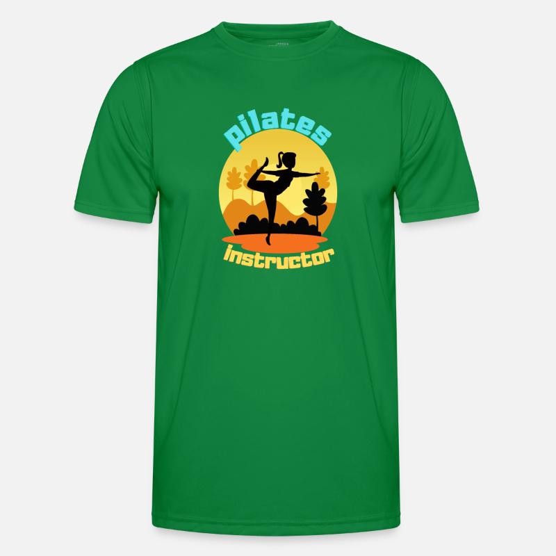 Pilates Instructor Men's Functional T-Shirt