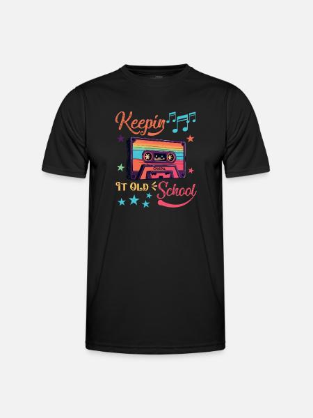 Like my mixtape - Men's Functional T-Shirt - black