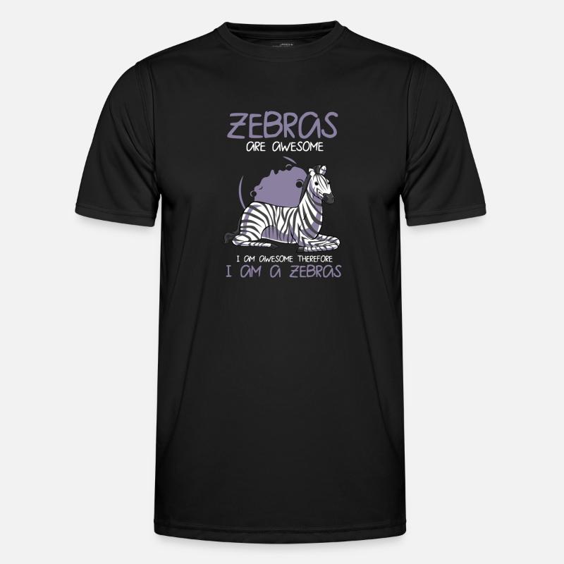 Zèbre T-shirt sport Homme