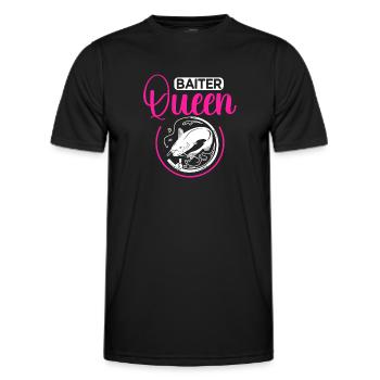 Catfish Fishing Catfish Anglers - Men's Functional T-Shirt - black - Front - AI Model Male 178 dark (178cm)