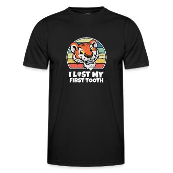 Zahn Zähne Zahnarzt Zahnmedizinische Angestellte - Männer Funktions-T-Shirt - Schwarz - Vorne - AI Model Male 178 dark (178cm)