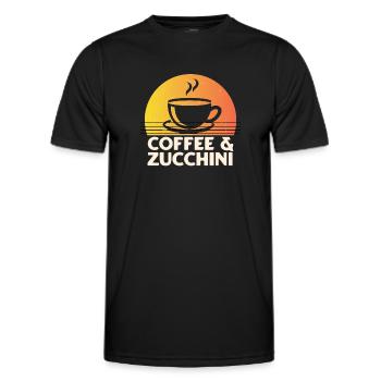 Virtual Reality VR Geschenk - Männer Funktions-T-Shirt - Schwarz - Vorne - AI Model Male 178 dark (178cm)