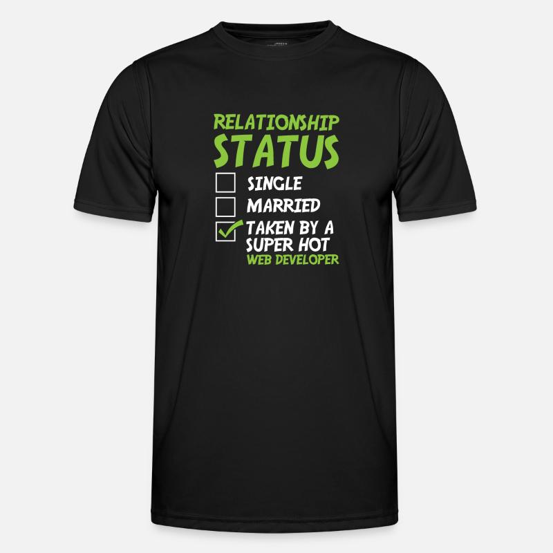 Web Developer Web Developer Funny - Men's Functional T-Shirt - black