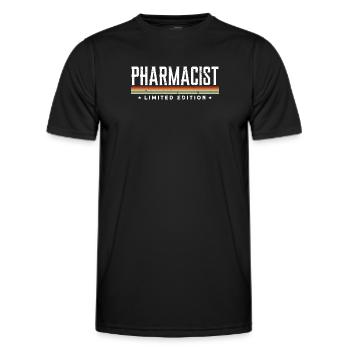 Pharmacist - Men's Functional T-Shirt - black - Front - AI Model Male 178 dark (178cm)