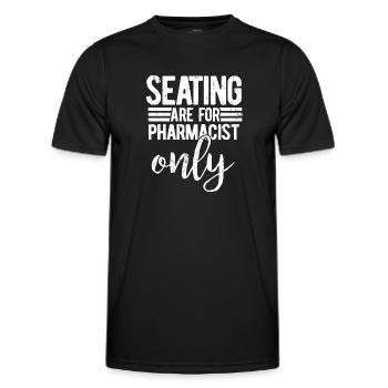 Pharmacist - Men's Functional T-Shirt - black - Front - AI Model Male 178 dark (178cm)