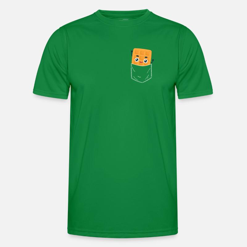 Waffle pocket Men's Functional T-Shirt