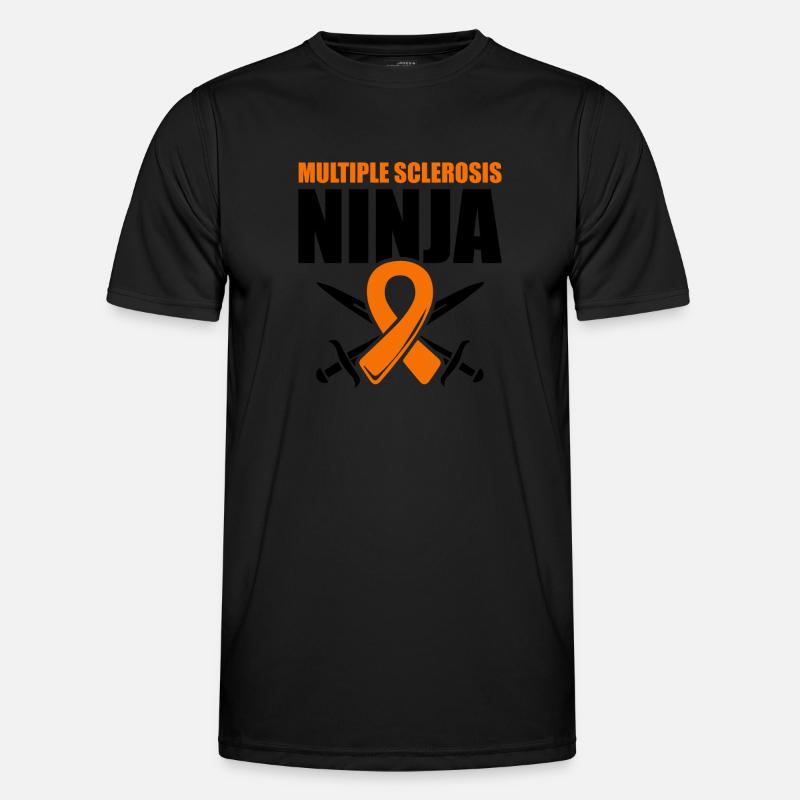 Ms-conscience Sclérose en plaques Ninja T-shirt sport Homme