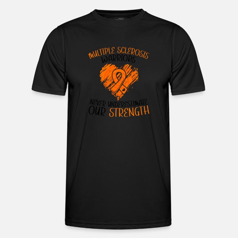 Ms-conscience débarrassons-nous de la sclérose en plaques T-shirt sport Homme