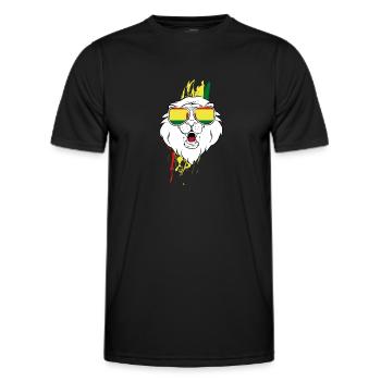 Bolivien - Männer Funktions-T-Shirt - Schwarz - Vorne - AI Model Male 178 dark (178cm)