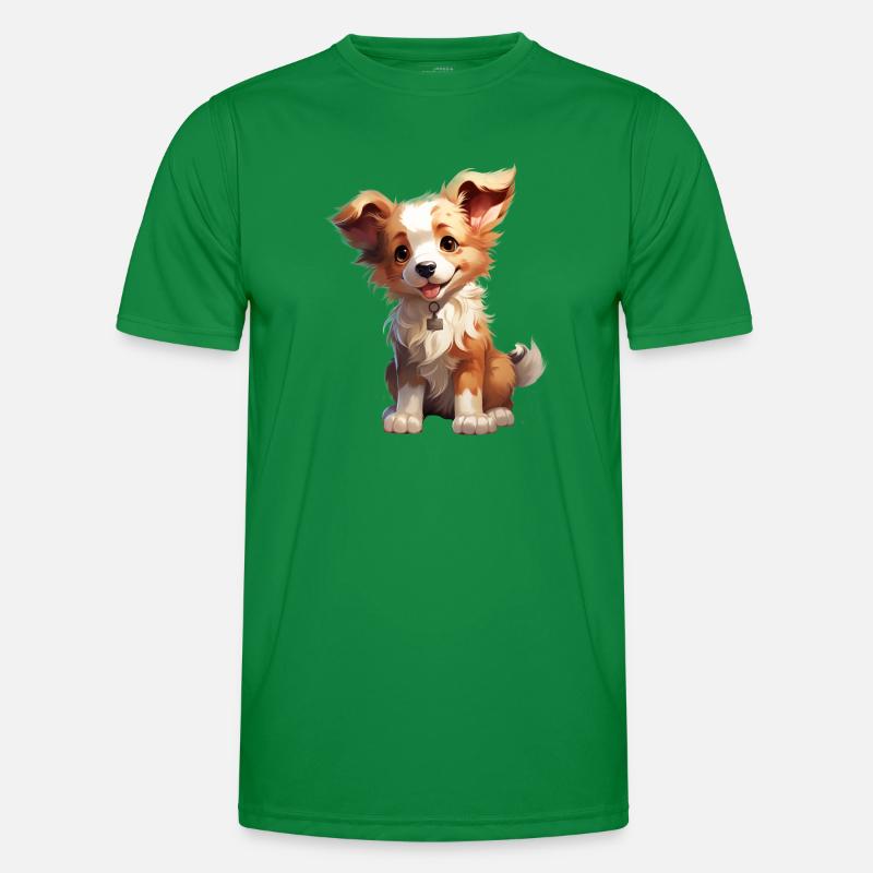 Chibi dog Men's Functional T-Shirt