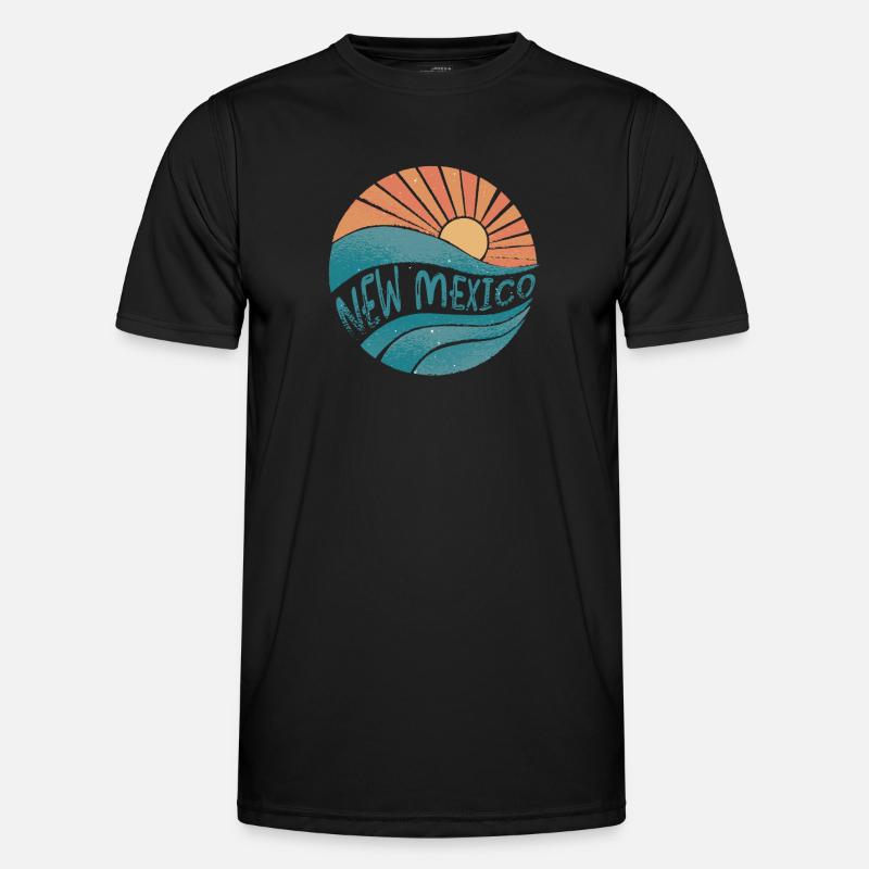 New Mexico Männer Funktions-T-Shirt