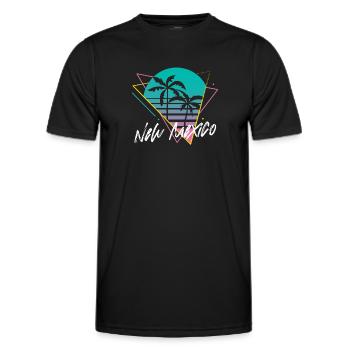 New Mexico - Männer Funktions-T-Shirt - Schwarz - Vorne - AI Model Male 178 dark (178cm)