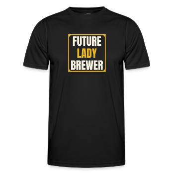 Craft Beer Beer Craft Beer Funny - Men's Functional T-Shirt - black - Front - AI Model Male 178 dark (178cm)