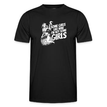 Craft Beer Beer Craft Beer Girl - Men's Functional T-Shirt - black - Front - AI Model Male 178 dark (178cm)