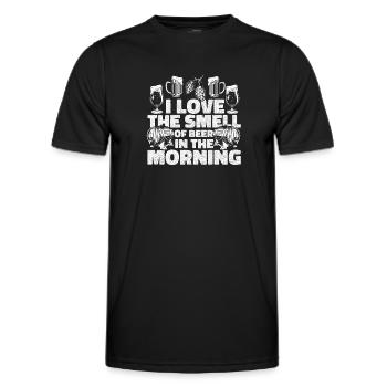 Craft Beer Beer Craft Beer Funny - Men's Functional T-Shirt - black - Front - AI Model Male 178 dark (178cm)