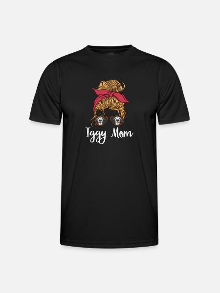 Italian Greyhound Greyhound Dogs - Men's Functional T-Shirt - black