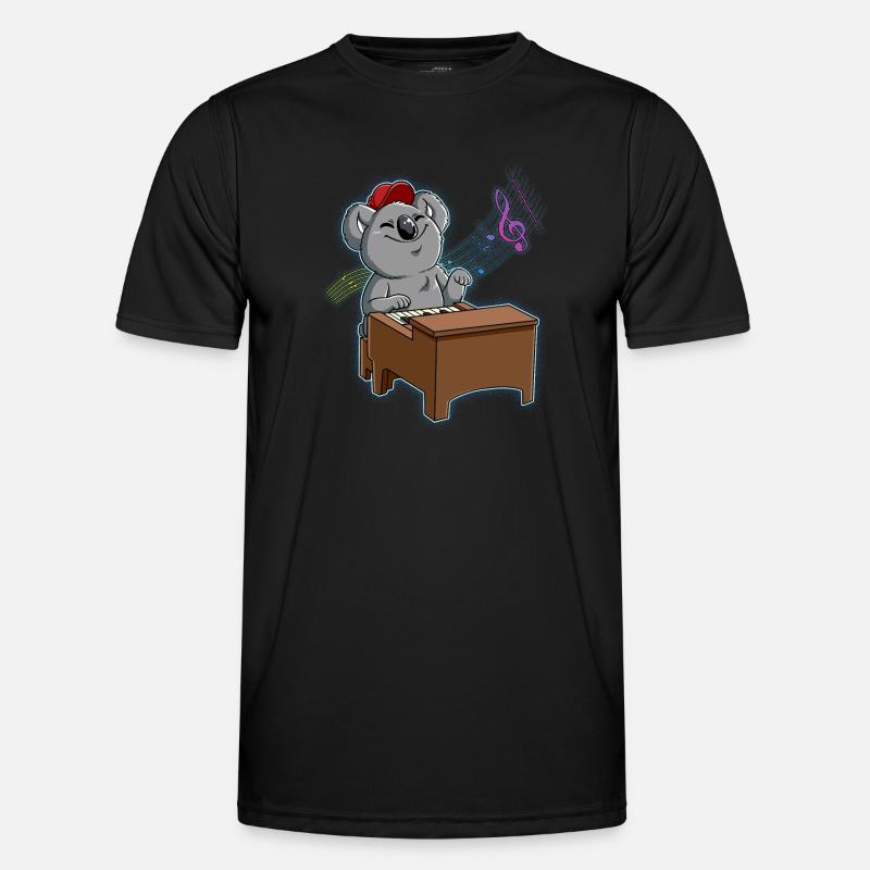 Pianiste Koala T-shirt sport Homme
