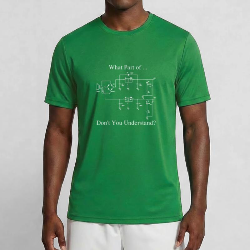 Electrical Engineer Gift Funny Engineering Sarcasm Men's Functional T-Shirt