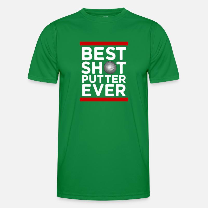 Lancer du poids Athlétisme T-shirt sport Homme