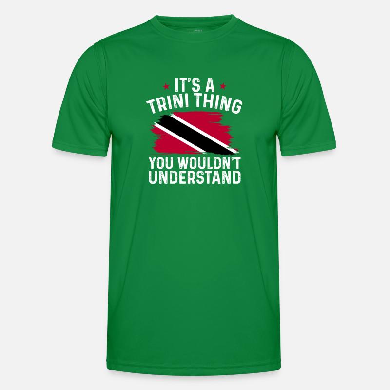 Drapeau de Trinité-et-Tobago T-shirt sport Homme