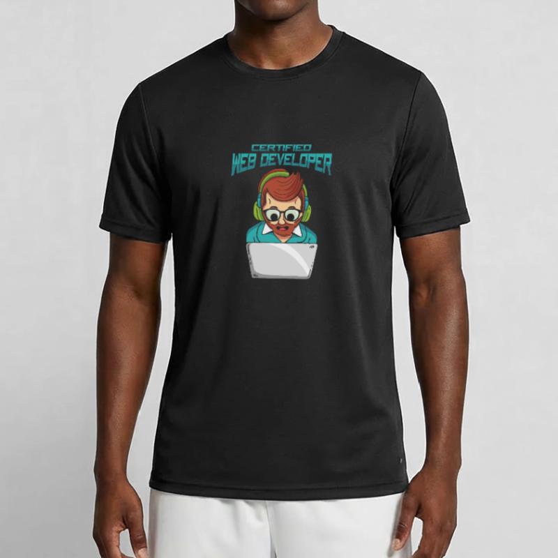 Web Developer Web Developer Certified Men's Functional T-Shirt