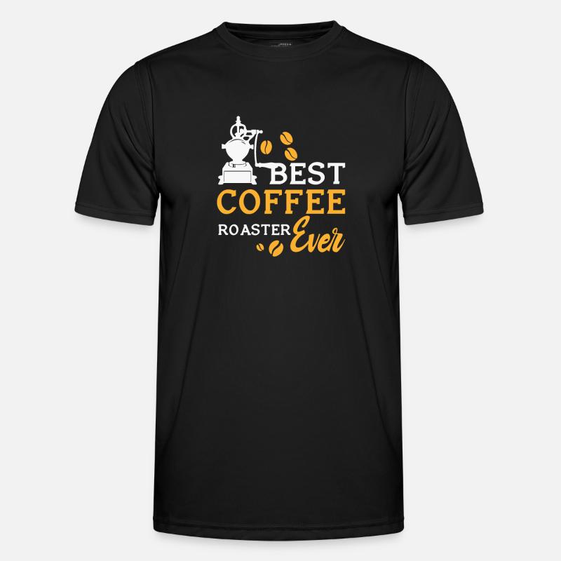 Kafffee Rösten Geschenk Männer Funktions-T-Shirt