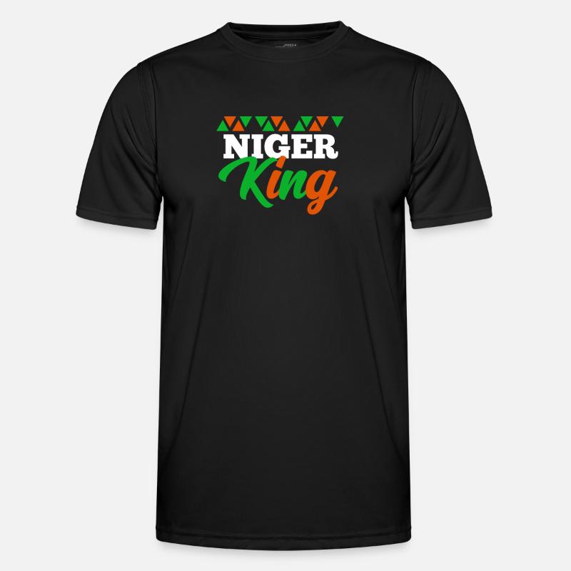 Niger Männer Funktions-T-Shirt