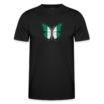 Nigeria - Men's Functional T-Shirt - black - Front - AI Model Male 178 dark (178cm)